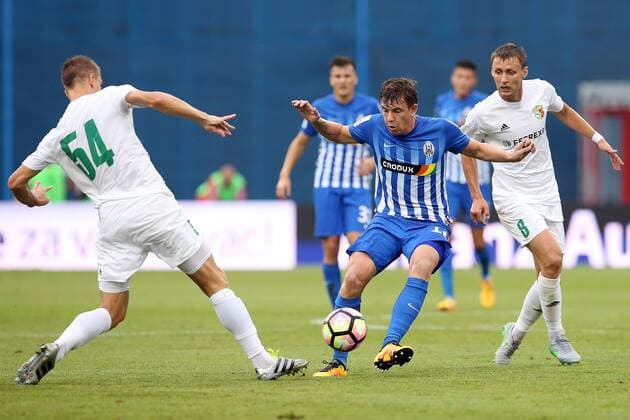 Third qualifying round, European League NK Lokomotiva - Vorskla Poltava 28.07.2016., Croatia, Maksimir Stadium, Zagreb - Third qualifying round, European LeagueNK Lokomotiva - Vorskla Poltava. Josip Coric.  GoranxStanzl PIXSELL