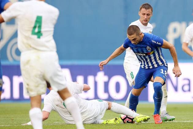 Third qualifying round, European League NK Lokomotiva - Vorskla Poltava 28.07.2016., Croatia, Maksimir Stadium, Zagreb - Third qualifying round, European LeagueNK Lokomotiva - Vorskla Poltava. Eros Grezda.  GoranxStanzl PIXSELL