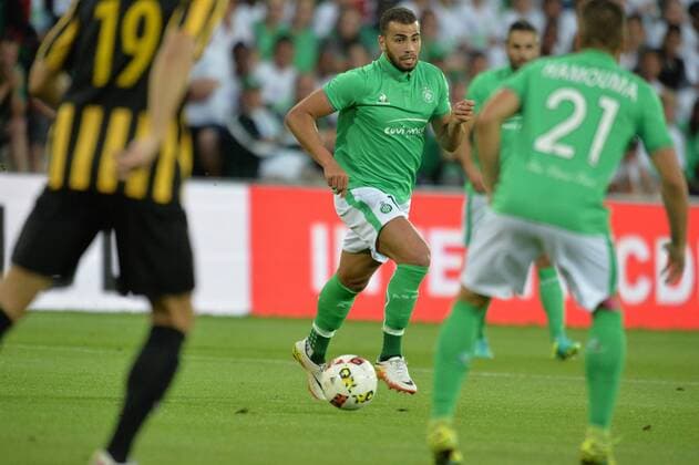 Fußball, EL Quali, AS St. Etienne - AEK Athen Oussama Tannane (saint etienne) Fussball : AS Saint Etienne vs AEK Athenes - Europa League Quali - -28 07 2016 FredericChambert Panoramic 
