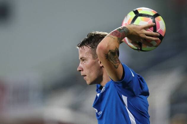 SOCCER - EL quali, Admira vs Liberec MARIA ENZERSDORF,AUSTRIA,28.JUL.16 - SOCCER - UEFA Europa League, qualification, FC Admira Wacker Moedling vs FC Slovan Liberec. Image shows Jan Sykora (Liberec). GEPAxpictures xPatrickxLeuk