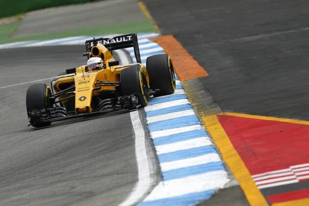 Motorsports: FIA Formula One World Championship WM Weltmeisterschaft 2016, Grand Prix of Germany, 20 Kevin Magnussen (DEN, Renault Formula 1 Team), xHOCHxZWEIx