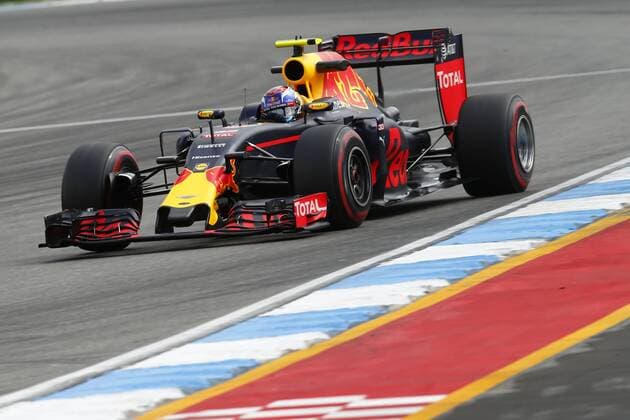 Motorsports: FIA Formula One World Championship WM Weltmeisterschaft 2016, Grand Prix of Germany, 33 Max Verstappen (NLD, Red Bull Racing), xHOCHxZWEIx
