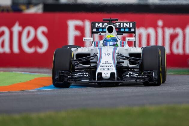 Felipe Massa (Williams Martini Racing), Grosser Preis von Deutschland 2016, 1. freies Training, Motorsport, Formel 1, 28.07.2016, Hockenheim Copyright: Neisx Eibner-Pressefoto EP_ans