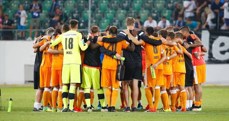 28.07.2016 Kybunpark St Gallen , SCHWEIZ , Saison 2016 2017 Herren Fussball Europa League Grasshopper Club Zürich - Apollon Limassol (CYP) (Grasshopper) 