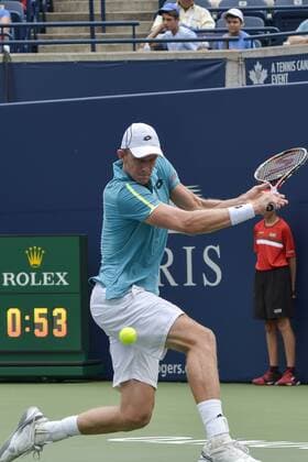 July 29, 2016 - Toronto, Ontario, Canada - Tennis 2016 - Rogers Cup - Quarterfinals. Stan Wawrinka of Switzerland seed number 2, defeats Kevin Anderson of South Africa in 2 sets, 6-1, 6-3. Advancing to the semi-finals. Tennis 2016 - Rogers Cup - Quarterfinals. - ZUMAd114