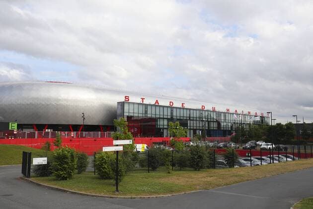 Stade du Hainaut - Fussball Frankreich, Ligue 2, FC Valenciennes - 29 07 2016 GwendolineLeGoff Panoramic 