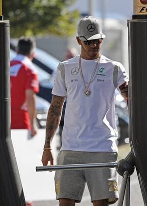 30.07.2016, xjhx, Formel 1 Grand Prix von Deutschland Freies Training, emspor, v.l. Lewis Hamilton (Mercedes AMG Petronas Formula One Team) Hockenheim