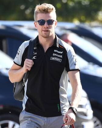 30.07.2016, xjhx, Formel 1 Grand Prix von Deutschland Freies Training, emspor, v.l. Nico Huelkenberg (Sahara Force India F1 Team) Hockenheim