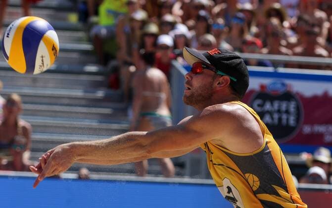BEACHVOLLEYBALL - A1 Major Klagenfurt 2016 KLAGENFURT,AUSTRIA,30.JUL.16 - Beach volleyball Beachvolleyball - FIVB World Tour 2016, A1 Major Klagenfurt, men. Image shows Stefan Windscheif (GER). GEPAxpictures xMaticxKlansek