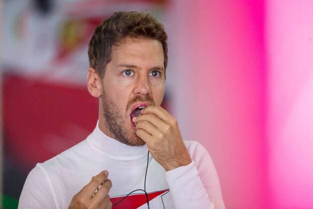 Sebastian Vettel (Scuderia Ferrari) in der Box, Grosser Preis von Deutschland 2016, 3. freies Training, Motorsport, Formel 1, 30.07.2016, Copyright: Neisx Eibner-Pressefoto EP_ans