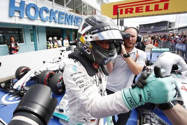 Motorsports: FIA Formula One World Championship WM Weltmeisterschaft 2016, Grand Prix of Germany, 6 Nico Rosberg (GER, Mercedes AMG Petronas Formula One Team), xHOCHxZWEIx