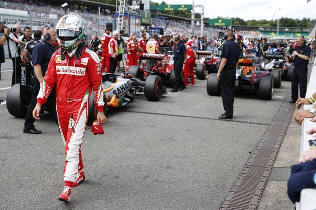 Motorsports: FIA Formula One World Championship WM Weltmeisterschaft 2016, Grand Prix of Germany, 5 Sebastian Vettel (GER, Scuderia Ferrari), xHOCHxZWEIx
