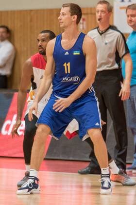 30.07.2016, xomx, Basketball Testspiel, Deutschland - Ukraine emspor, v.l. Oleksandr Mishula (Ukraine) Wuerzburg
