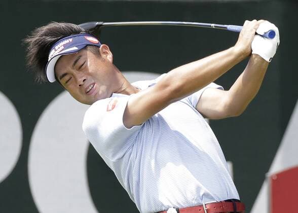 Yuta Ikeda tees of on the first hole in the 3rd round at the PGA Golf Herren Championship at Baltusrol Golf Club in Springfield, New Jersey on July 30, 2016.  PGA20160730111 JOHNxANGELILLO