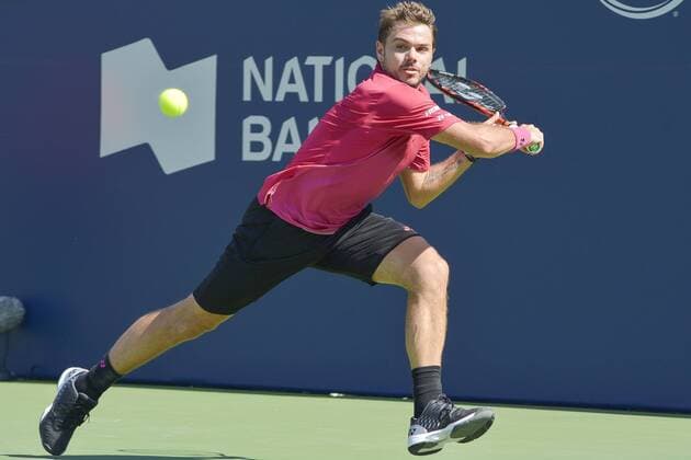 July 30, 2016 - Toronto, Ontario, Canada - Kei Nishikori of Japan defeats Stan Wawrinka of Switzerland. Nishikori advancing to the finals. 7-6, 6-1. Tennis 2016 Rogers Cup july 30 Semi-Final Nishikori vs Wawrinka - ZUMAd114