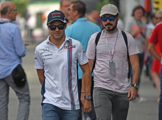 31.07.2016, xjhx, Formel 1 Grand Prix von Deutschland Freies Training, emspor, v.l. Felipe Massa (Williams Martini Racing) Hockenheim