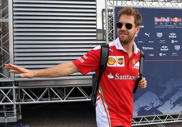 31.07.2016, xjhx, Formel 1 Grand Prix von Deutschland Freies Training, emspor, v.l. Sebastian Vettel (Scuderia Ferrari) Hockenheim