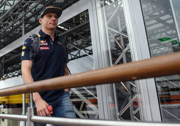 31.07.2016, xjhx, Formel 1 Grand Prix von Deutschland Freies Training, emspor, v.l. Max Verstappen (Red Bull Racing) Hockenheim