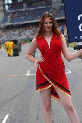 German Grand Prix, Hockenheimring 30.07.2016 - Grid Girl 