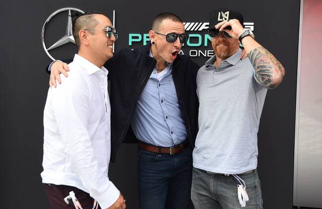 Linkin Park, formula 1 GP, Germany in Hockenheim, 31.07.2016 Photo:mspb Jerry Andre Linkin Park, formula 1 GP, Germany