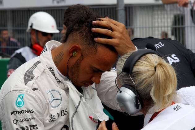 German Grand Prix, Hockenheimring 28 - 31 July 2016 31.07.2016 - Race, Lewis Hamilton (GBR) Mercedes AMG F1 W07 Hybrid 