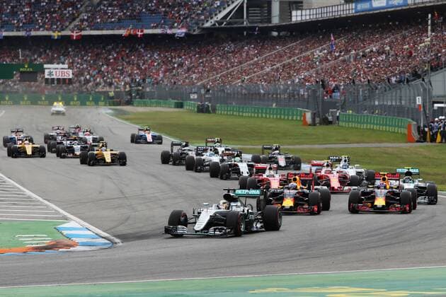 German Grand Prix, Hockenheimring 28 - 31 July 2016 31.07.2016 - Race, Start of the race 