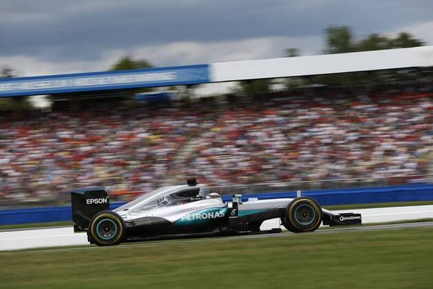 Motorsports: FIA Formula One World Championship WM Weltmeisterschaft 2016, Grand Prix of Germany, 44 Lewis Hamilton (GBR, Mercedes AMG Petronas Formula One Team), xHOCHxZWEIx
