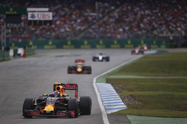 July 31, 2016 - Hockenheim, Germany - MAX VERSTAPPEN of the Netherlands and Scuderia Toro Rosso drives during the 2016 Formula 1 German Grand Prix at the Hockenheimring, in Hockenheim, Germany. F1 2016 - German Grand Prix - Hamilton wins - ZUMAg147