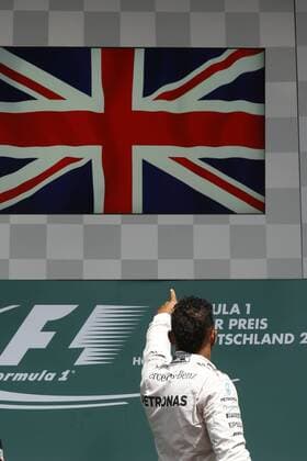 Motorsports: FIA Formula One World Championship WM Weltmeisterschaft 2016, Grand Prix of Germany, 44 Lewis Hamilton (GBR, Mercedes AMG Petronas Formula One Team), xHOCHxZWEIx