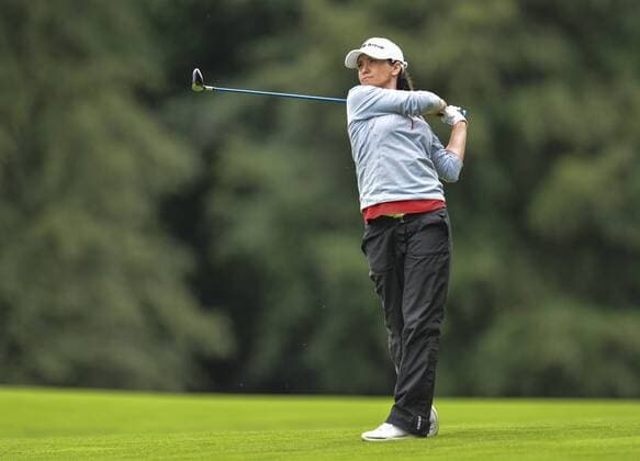 31.07.2016. Woburn Golf Course, Milton Keynes, England. Ricoh Womens Open Golf, final round. Mo Martin (USA) plays down the 6th fairway. xAndrewxThompsonx  ActionPlus11767077
