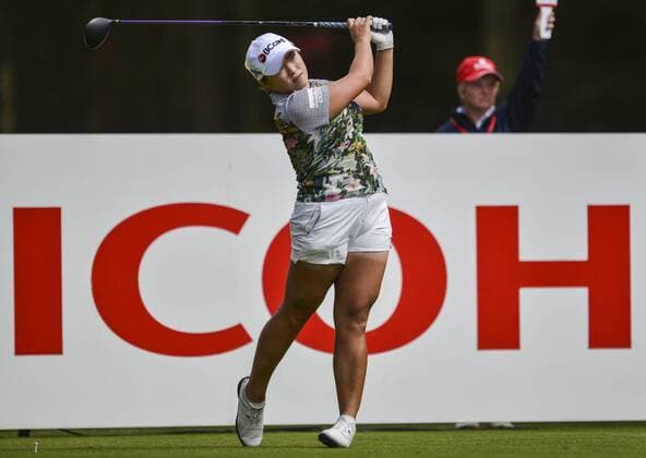 31.07.2016. Woburn Golf Course, Milton Keynes, England. Ricoh Womens Open Golf, final round. Ha Na Jang (Korea) tees off on the 11th. xAndrewxThompsonx  ActionPlus11767080
