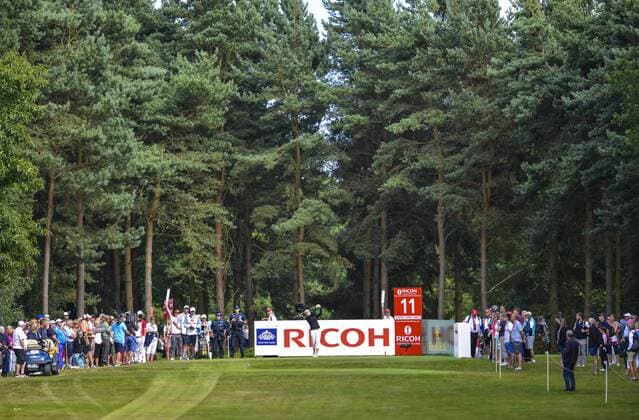 31.07.2016. Woburn Golf Course, Milton Keynes, England. Ricoh Womens Open Golf, final round. Catriona Matthew (Scotland) tees off on the 11th. xAndrewxThompsonx  ActionPlus11767082