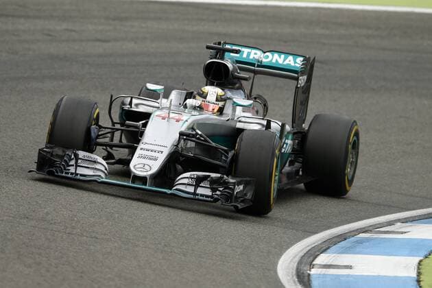 Motorsports: FIA Formula One World Championship WM Weltmeisterschaft 2016, Grand Prix of Germany, 44 Lewis Hamilton (GBR, Mercedes AMG Petronas Formula One Team), xHOCHxZWEIx