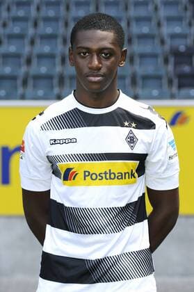 Porträt: Fußball, GER, 1. BL, Bundesliga, Porträttermin 2016 2017, Borussia Mönchengladbach: Mamadou Doucoure (Gladbach). Einzelbild, Portrait, Porträt.
