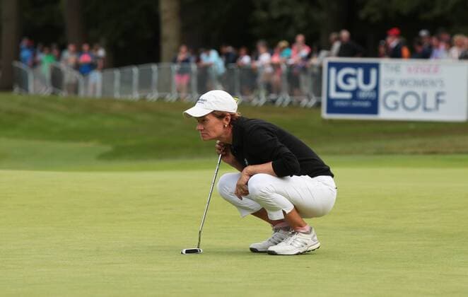 July 31, 2016 - Woburn, United Kingdom - Scotland s Catriona Matthew USA s Mo Martin.during The Ricoh Women s British Open played at Woburn Golf and Country Club, Woburn on July 31st 2016. Ricoh Women s British Open 2016 Day Four  - ZUMAn230