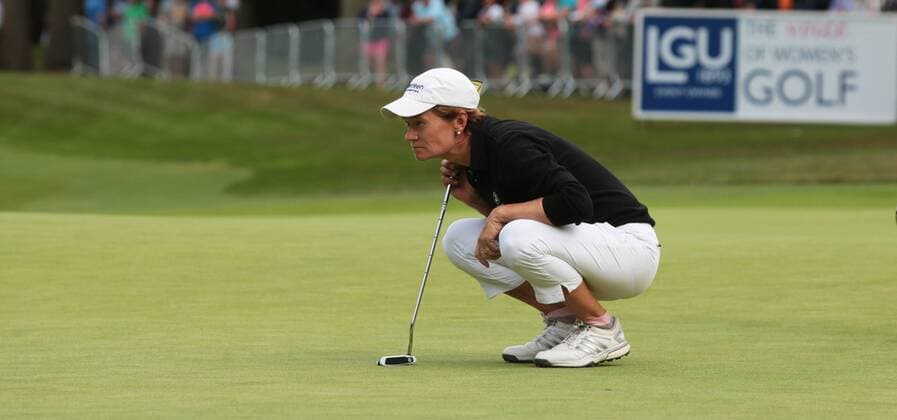 July 31, 2016 - Woburn, United Kingdom - Scotland s Catriona Matthew USA s Mo Martin.during The Ricoh Women s British Open played at Woburn Golf and Country Club, Woburn on July 31st 2016. Ricoh Women s British Open 2016 Day Four  - ZUMAn230