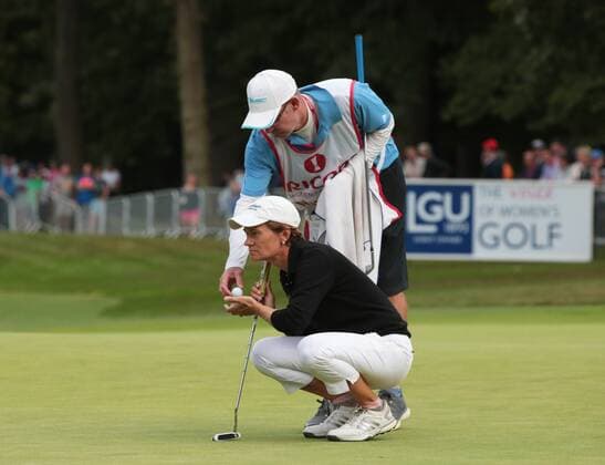 July 31, 2016 - Woburn, United Kingdom - Scotland s Catriona Matthew USA s Mo Martin.during The Ricoh Women s British Open played at Woburn Golf and Country Club, Woburn on July 31st 2016. Ricoh Women s British Open 2016 Day Four  - ZUMAn230