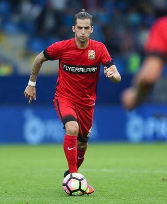 SOCCER - UEFA EL quali, Liberec vs Admira LIBEREC,CZECH REPUBLIC,03.AUG.16 - SOCCER - UEFA Europa League, qualification, Slovan Liberec vs FC Admira Wacker Moedling. Image shows Christoph Knasmuellner (Admira). GEPAxpictures xPhilippxBrem