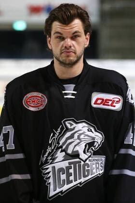 03.08.2016 - Eishockey - Saison 2016 2017 - DEL - Thomas Sabo Icetigers Ice Tigers Nürnberg - Mannschaftsfoto - MaWi - Marco Pfleger (47, Thomas Sabo Ice Tigers Nürnberg) Einzelbild