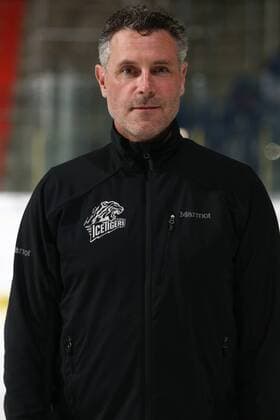 03.08.2016 - Eishockey - Saison 2016 2017 - DEL - Thomas Sabo Icetigers Ice Tigers Nürnberg - Mannschaftsfoto - MaWi - Mike Flanagan (Co-Trainer Thomas Sabo Ice Tigers Nürnberg) Einzelbild