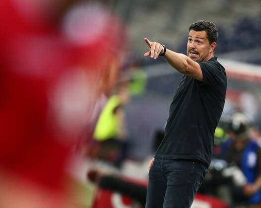 SOCCER - UEFA CL quali, RBS vs Tirana SALZBURG,AUSTRIA,03.AUG.16 - SOCCER - UEFA Champions League, qualification, Red Bull Salzburg vs FK Partizani Tirana. Image shows head coach Oscar Garcia (RBS). GEPAxpictures xFelixxRoittner