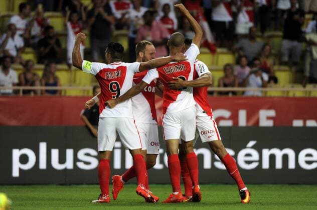 Torjubel Germain (mon) FOOTBALL : AS Monaco vs Fenerbahce Istanbul - Champions League Quali - 03 08 2016 FranckPennant Panoramic 