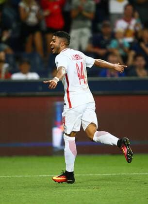 SOCCER - UEFA CL quali, RBS vs Tirana SALZBURG,AUSTRIA,03.AUG.16 - SOCCER - UEFA Champions League, qualification, Red Bull Salzburg vs FK Partizani Tirana. Image shows the rejoicing of Maciel Wanderson (RBS). GEPAxpictures xFelixxRoittner