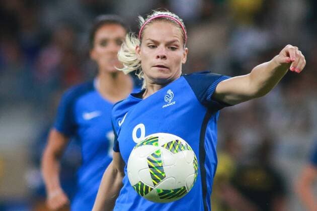 Rio 2016, Fußball, Damen, Frankreich - Kolumbien Olympics 2016 Football BH BELO HORIZONTE, MG - 03.08.2016: OLYMPICS 2016 FOOTBALL BH - Le Sommer, France, during the match between France (FRA) x Colombia (COL), the Football Group G Olympic Women, the 2016 Olympics held in Mineirao Stadium in the host city Belo Horizonte, MG. (Photo: Dudu Macedo Fotoarena) x1170174x  DuduxMacedo