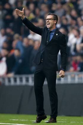 160804 AIK:s tränare Rikard Norling under fotbollsmatchen i kvalet till Europa League mellan AIK och Panathinaikos den 4 Augusti 2016 i Stockholm.  Copyright: KentaxJönsson BB160804BB205
