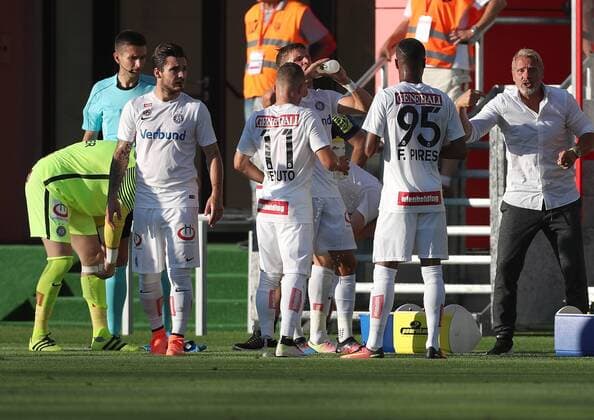SOCCER - EL quali, Trnava vs A.Wien TRNAVA,SLOVAKIA,04.AUG.16 - UEFA Europa League, qualification, FC Spartak Trnava vs FK Austria Wien. Image shows head coach Thorsten Fink (A.Wien). GEPAxpictures xChristianxOrt