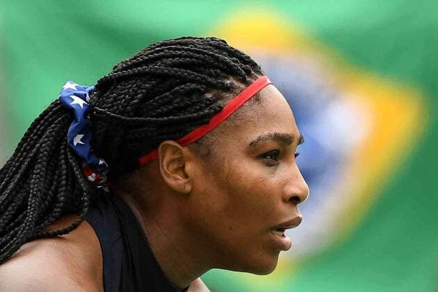 Serena Williams (USA) - Olympia 2016 in Rio, Tennis - 07 08 16 Virginiebouyer panoramic 