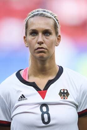 160809 Deutschland s Lena Goessling - Fußball, Deutschland vs Kanada Nationalteam 9. August 2016 OS i Brasilia.  Copyright: CARLxSANDIN BB160809CS040