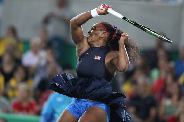 OLYMPICS - Olympic Summer Games 2016 RIO DE JANEIRO,BRAZIL,09.AUG.16 - OLYMPICS, TENNIS - Olympic Summer Games Rio 2016, women. Image shows Serena Williams (USA). GEPAxpictures xHaraldxSteiner