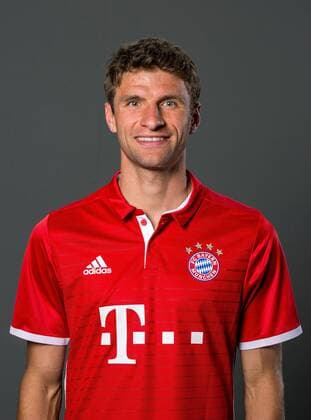 FUSSBALL 1. BUNDESLIGA SAISON 2016 2017 10.08.2016 Fototermin beim FC Bayern Muenchen: Thomas Mueller